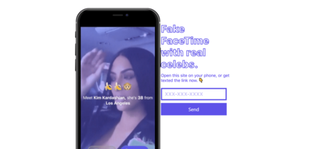 Finge que estás manteniendo una videollamada de FaceTime con personas famosas gracias a esta web