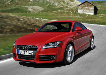 Los Audi también son seguros cuando están parados