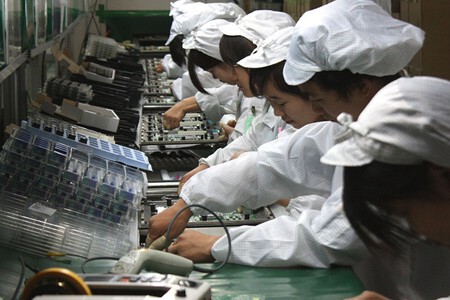 Fábrica da Foxconn para a Apple na China