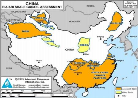 China entra al fracking en yuanes y amenaza el arma principal de Estados Unidos
