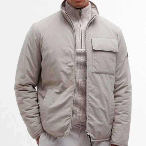 Chaqueta acolchada de hombre de cremallera
