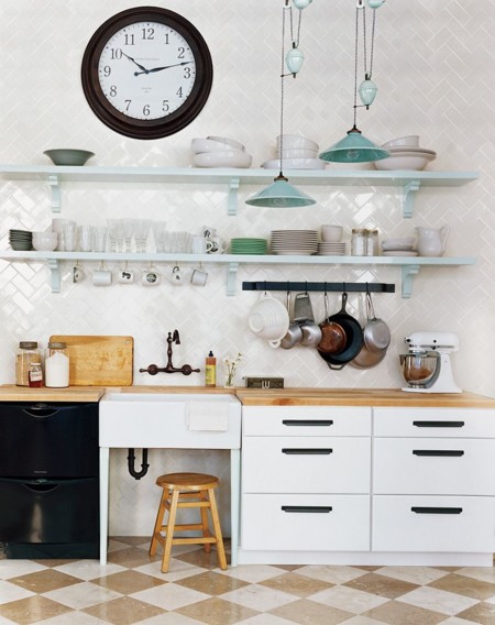11 ideas para usar el verde en las cocinas