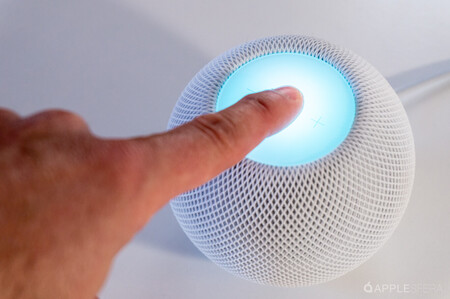 pulsar botón HomePod mini