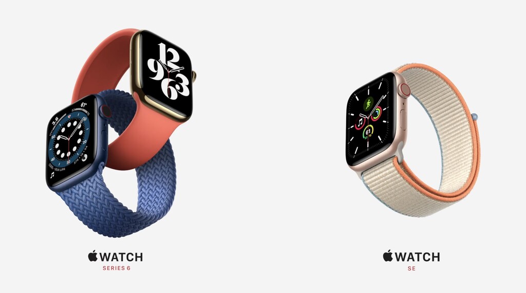Apple Watch Series 6 y Apple Watch SE: medición de saturación de oxígeno en la sangre, nuevos colores y hasta versión económica