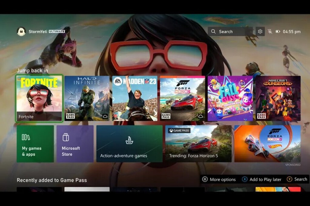Microsoft hará borrón y menú nuevo: así será la interfaz de Xbox que llegará en 2023 Microsoft hará borrón y menú nuevo: así será la interfaz de Xbox que llegará en 2023