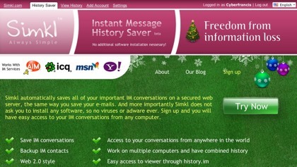 Simkl, registrando las conversaciones de los sistemas de mensajería