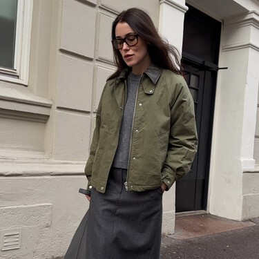 Mango triunfa con el abrigo 'estilo Barbour' en el color panettone que te hacen elegante te pongas lo que te pongas