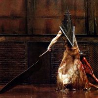 Pyramid Head sin el casco puesto sigue siendo una criatura horripilante para Silent Hill 