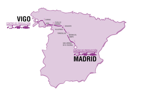 Mañana un coche autónomo de PSA irá de Vigo a Madrid conduciendo solo