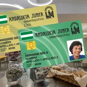 Los mayores de 65 años pueden comer el menú diario de 2,80 euros con la tarjeta Oro de la Junta de Andalucía 