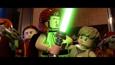 No puedes matar niños en LEGO Star Wars: La Saga Skywalker, pero sí puedes aporrear a tu padawan sin compasión para volar