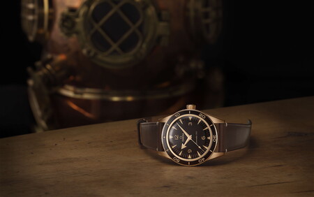 OMEGA le da un nuevo toque de elegancia al Seamaster 300 con un sofisticado color oro bronce