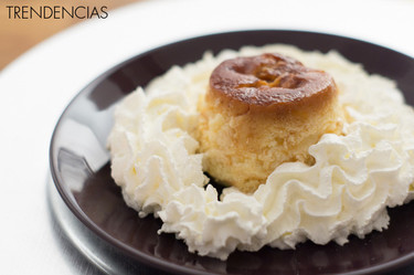 Flan de queso. Receta de postre 