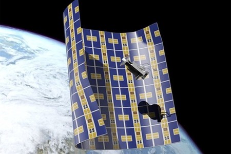 La solución al problema de los escombros espaciales: esta nave-lámina