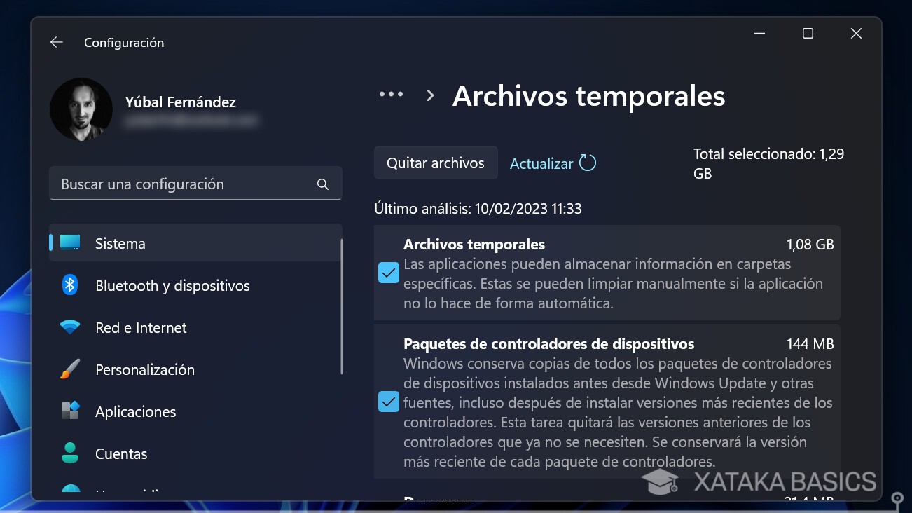 Cómo eliminar archivos temporales en Windows 11