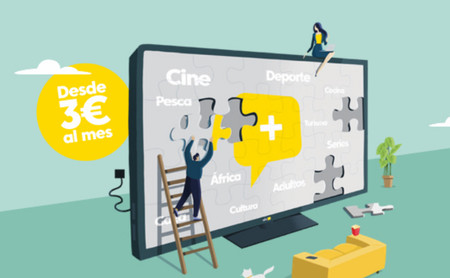 Ahí+ reduce su oferta televisión a tres paquetes desde 3 euros al mes: Base, Palomitas y Paquete Max