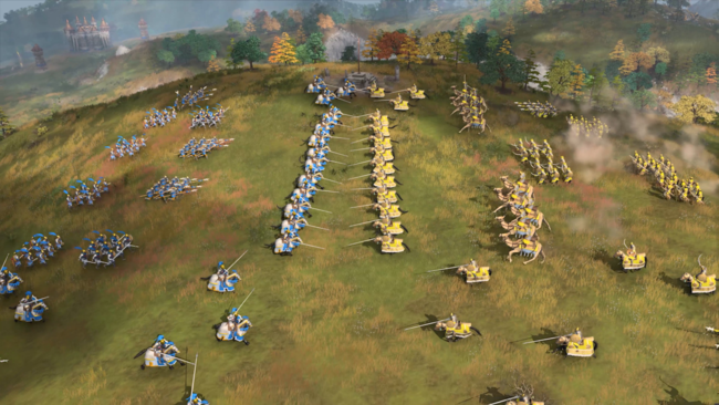 Batalla campal en Age of Empires 4