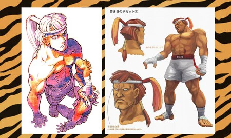 Sagat Con Pelo