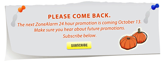Zone Alarm Pro gratuito, sólo hoy