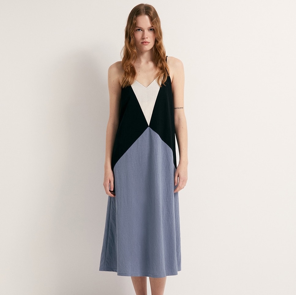 Vestido de bloque Sfera