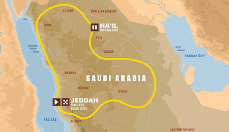 Dakar 2021 Recorrido