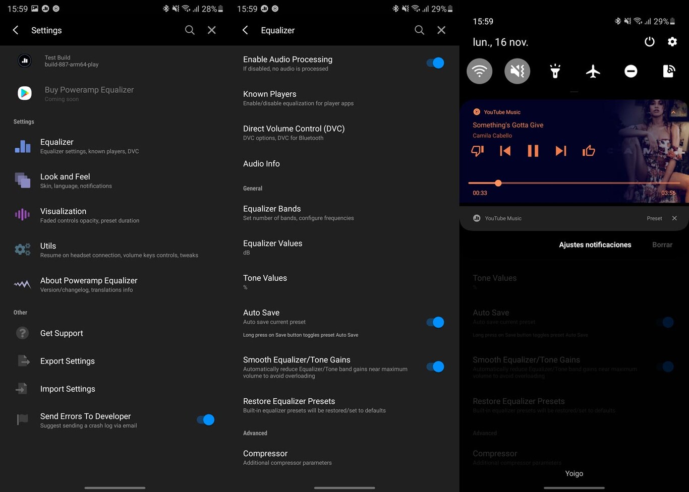 Poweramp Equalizer es un impresionante ecualizador que mejora el audio