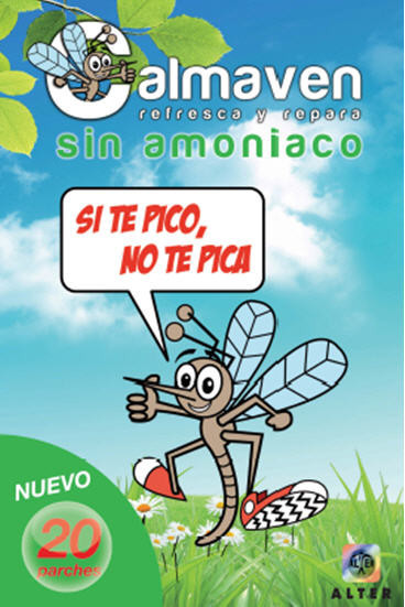 Calmaven: parches sin amoniaco para calmar las molestias provocadas por picaduras de mosquito