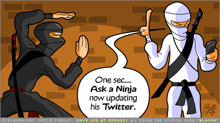 La imagen de la semana: ¿Eres un Twitter Ninja?