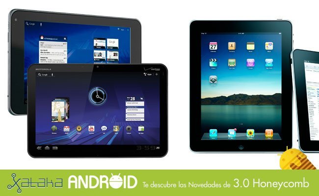 Motorola Xoom, GSlate e iPad