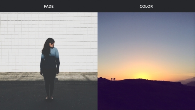 Instagram Fade Color