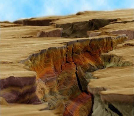 El Gran Cañón del Colorado en miniatura