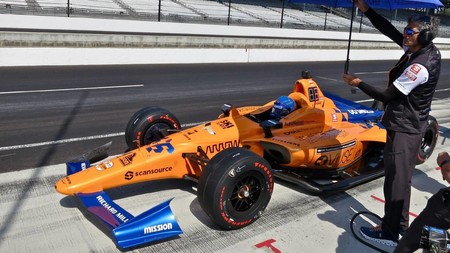 Alonso Indycar Mclaren