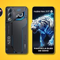 Nubia Neo 3 GT, baratísimo en Mercado Libre: pantalla OLED de 120 Hz, supercarga de 80 W y 16 GB de RAM, por 319 pesos a 15 MSI 