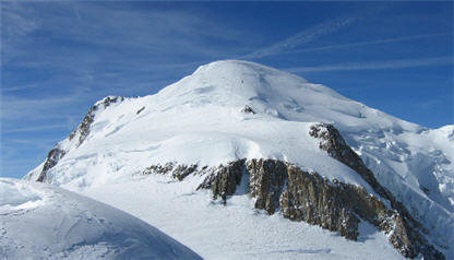 Las nieves del Mont-Blanc
