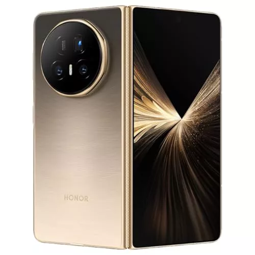 Honor Magic V5 5G, El Arte del Plegado en Solo 9mm, Batería de 5820mAh, 16GB+512GB, Snapdragon® 8 Elite, El Poder de Gemini AI, Cámara IA Honor Falcon, Dual SIM, Android 15, Dawn Gold