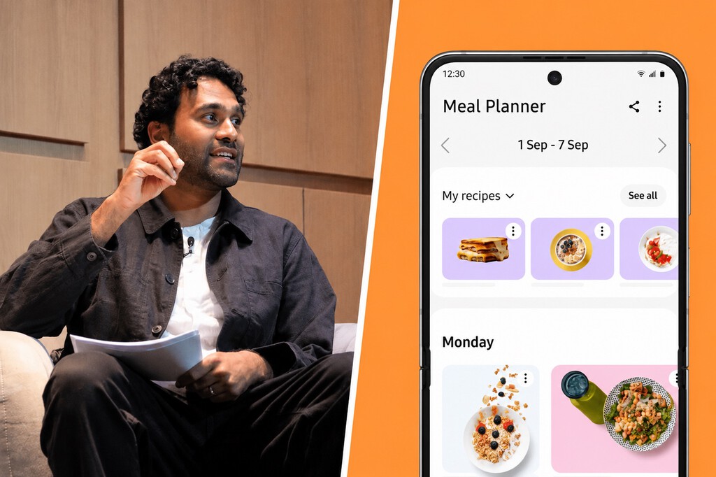Kartik Poria, director de Producto de Samsung Food: "Será como llevar un chef y un dietista en el bolsillo"
