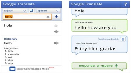 Google Translate Conversation Mode, el traductor móvil universal hecho realidad