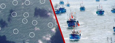 Imagens do espaço não deixam dúvidas: a China acumulou milhares de embarcações pesqueiras na costa do Japão; e elas não estavam lá para pescar 