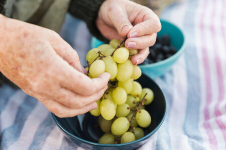 lavar uvas