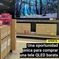 Liquidación en Carrefour para esta tele recién llegada: QLED, de 40 pulgadas y con Tizen por menos de 200 euros