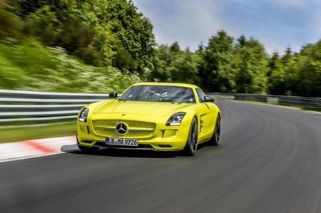 Mercedes-Benz SLS AMG Coupé Electric Drive: nuevo récord en Nürburgring