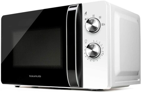 Alcampo rebaja a mitad de precio este fantástico horno microondas con grill  hasta el lunes 27 por el Black Friday