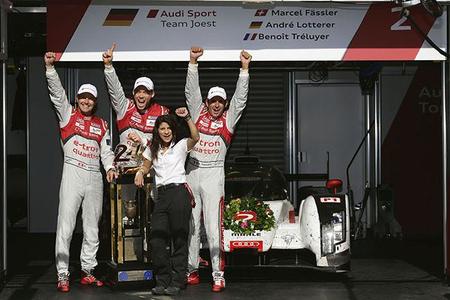 24 horas de Le Mans 2014: Homenaje a Audi, homenaje al #2