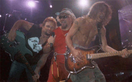 Van Halen en concierto
