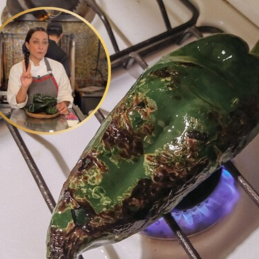 Cómo limpiar los chiles poblanos sin romperlos: descubre los consejos de la chef Lula Martín del Campo