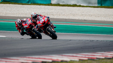 Dovizioso Petrucci Sepang Motogp 2020