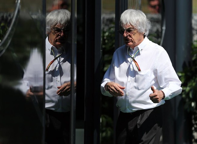 Bernie Ecclestone Silverstone