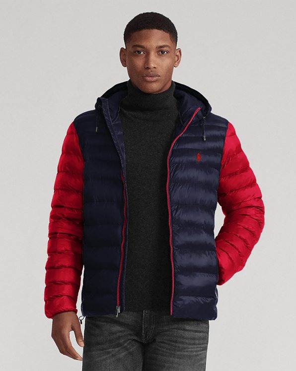 Chaqueta plegable personalizable a dos tonos