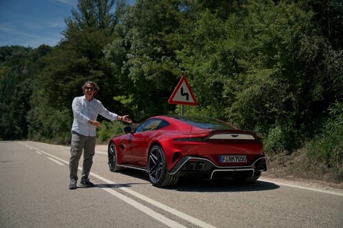 Aston Martin Vantage S prueba