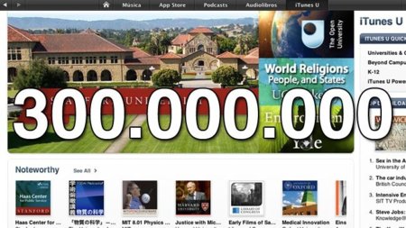 iTunes U llega a los 300 millones de descargas